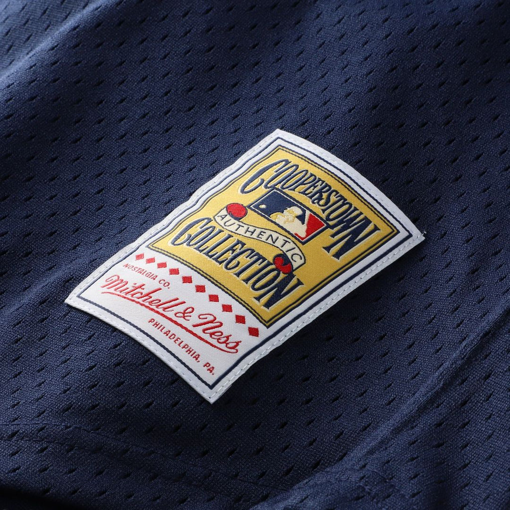 David Ortiz Minnesota Twins Mitchell & Ness 2002 Cooperstown Collection Mesh Batting Practice Jersey - Navy | MLB Fan Gear