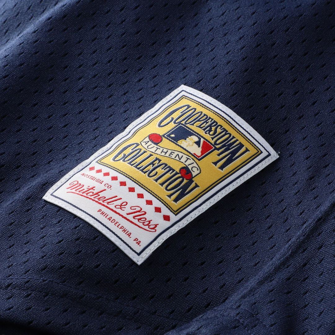 David Ortiz Minnesota Twins Mitchell & Ness 2002 Cooperstown Collection Mesh Batting Practice Jersey - Navy | MLB Fan Gear