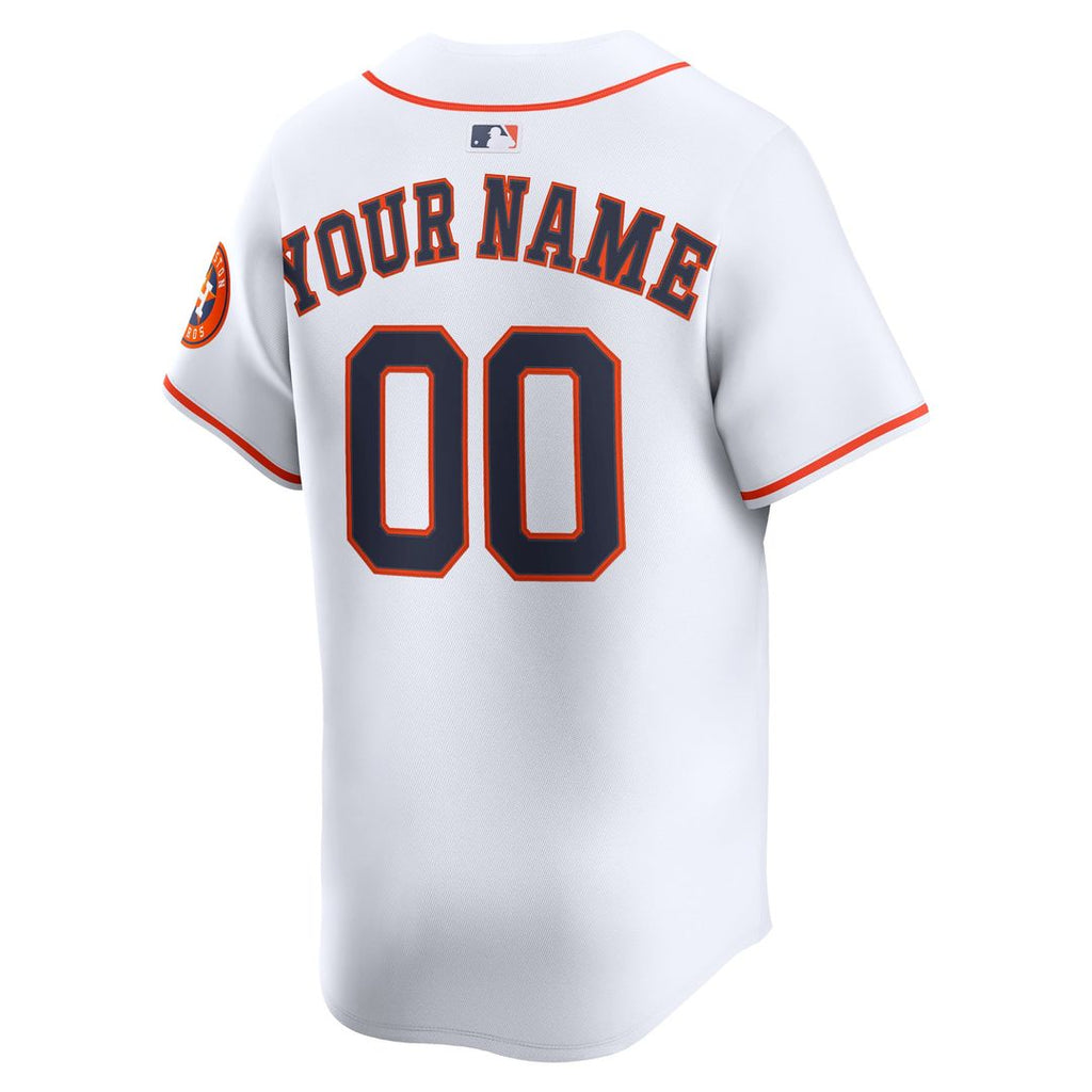 Houston Astros Nike Alternate Limited Custom Jersey - Orange | MLB Fan Gear