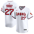 Mike Trout Los Angeles Angels Nike Alternate Limited Jersey - White | MLB Fan Gear