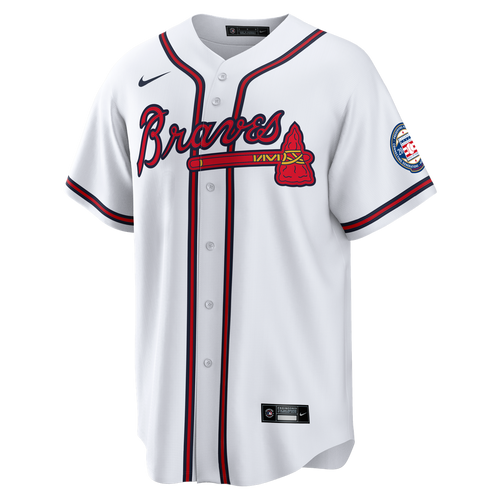 Andruw Jones Atlanta Braves Nike Home Replica 2026 Hall of Fame Patch Jersey - White | MLB Fan Gear