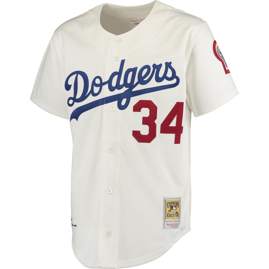 Fernando Valenzuela Los Angeles Dodgers Mitchell & Ness Road 1981 Cooperstown Collection Authentic Jersey - Gray | MLB Fan Gear