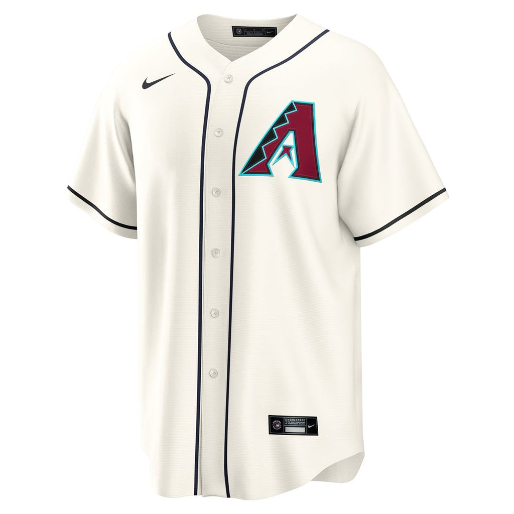 Arizona Diamondbacks Nike Home Custom Replica Jersey - Cream | MLB Fan Gear