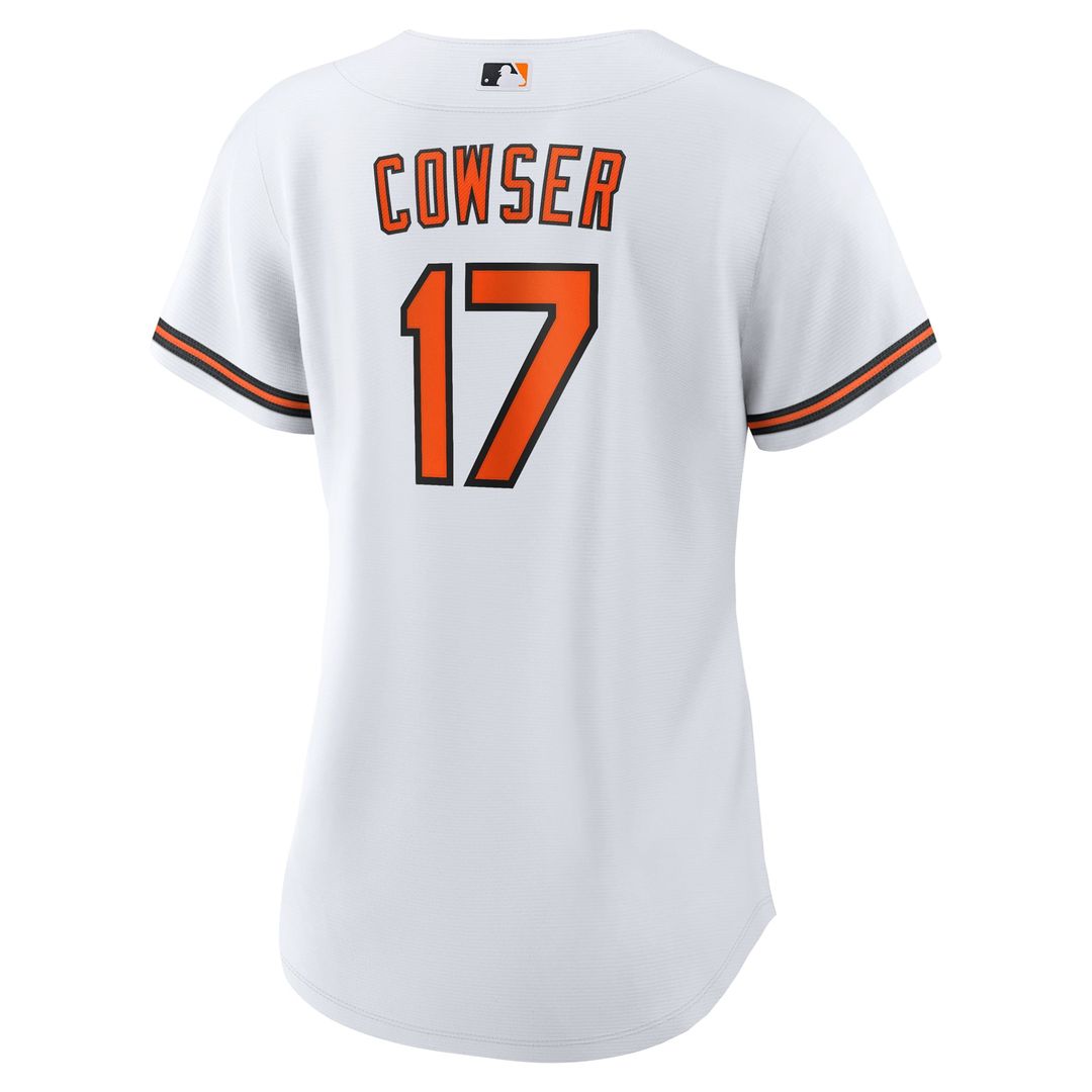 Colton Cowser Baltimore Orioles Nike Women's Home Replica Jersey - White | MLB Fan Gear