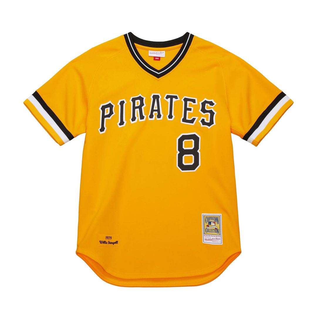 Willie Stargell Pittsburgh Pirates Mitchell & Ness 1979 Throwback Authentic Jersey - Gold | MLB Fan Gear