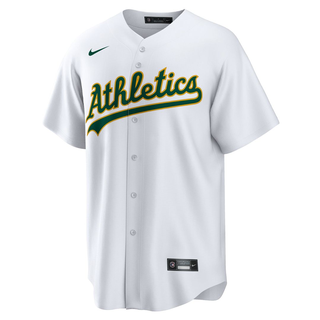 Jacob Wilson Athletics Nike Home Replica Jersey - White | MLB Fan Gear