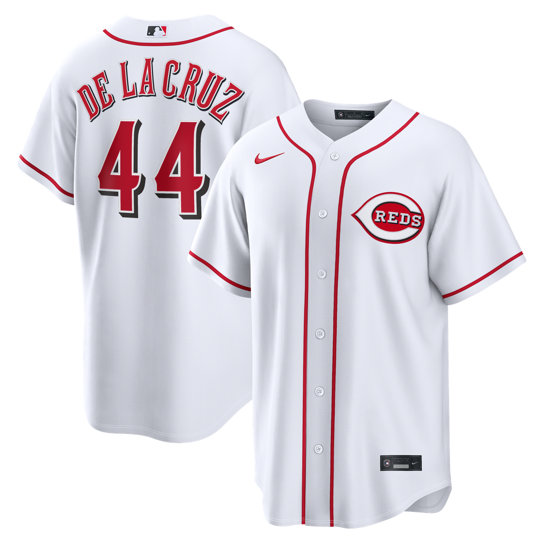Elly De La Cruz Cincinnati Reds Nike Home Replica Jersey - White | MLB Fan Gear