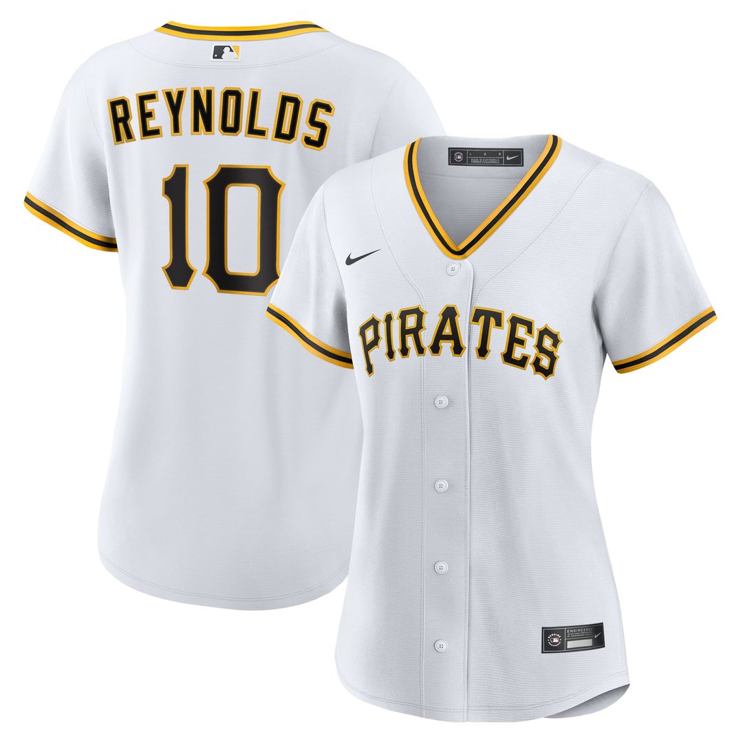 Bryan Reynolds Pittsburgh Pirates Nike Women's Home Replica Jersey - White | MLB Fan Gear