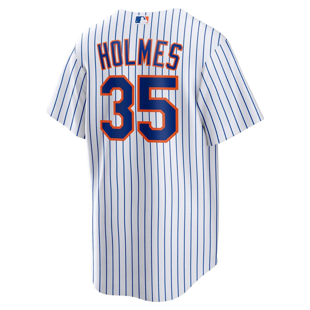 Clay Holmes New York Mets Nike Home Replica Jersey - White | MLB Fan Gear