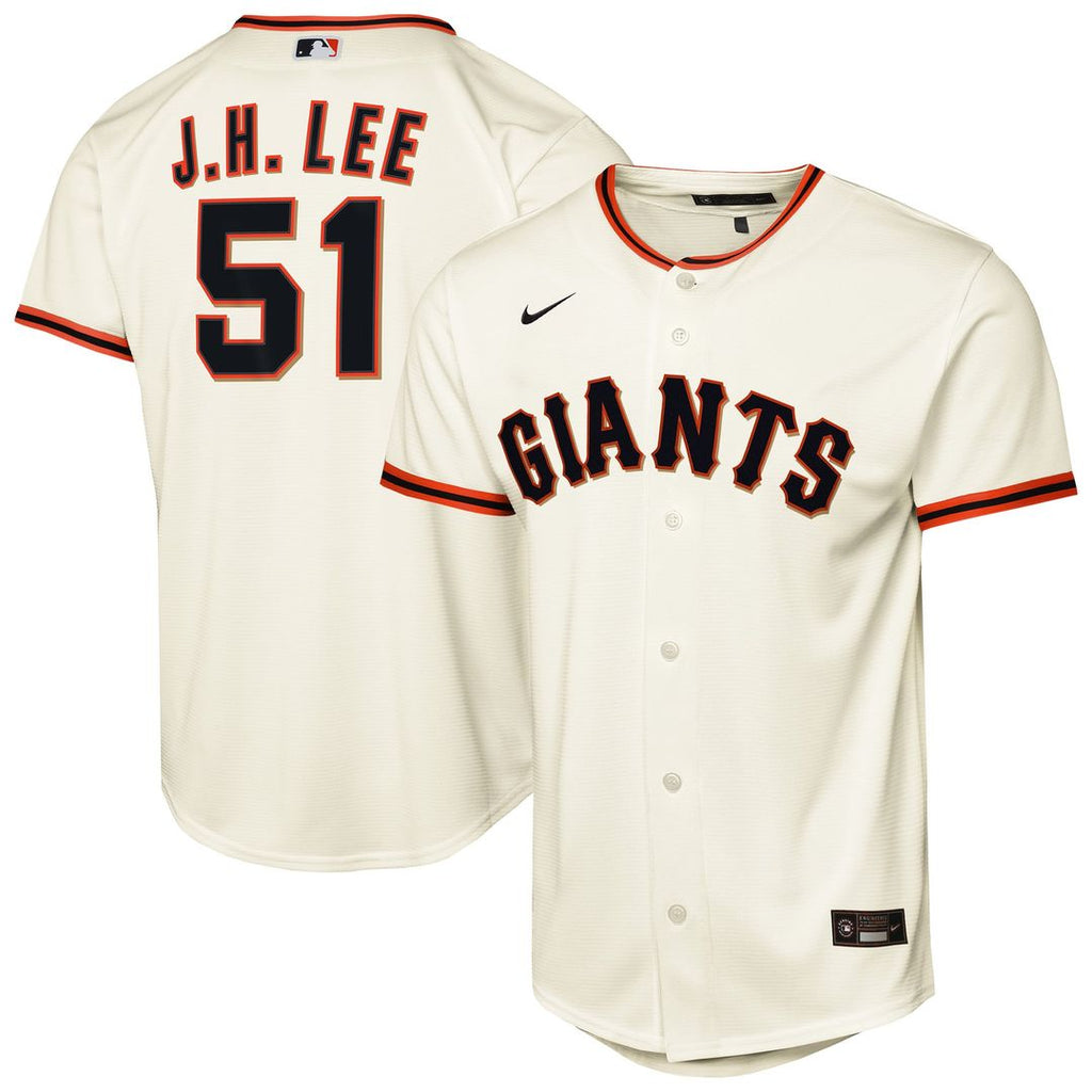Jung Hoo Lee San Francisco Giants Nike Youth Home Replica Player Jersey - Cream | MLB Fan Gear