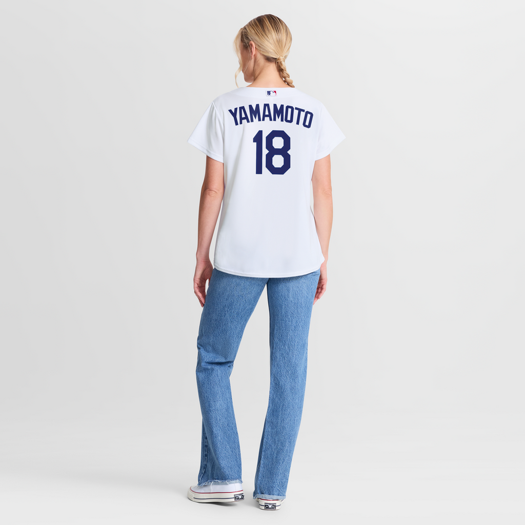 Yoshinobu Yamamoto Los Angeles Dodgers Nike Women's Replica Jersey - White | MLB Fan Gear