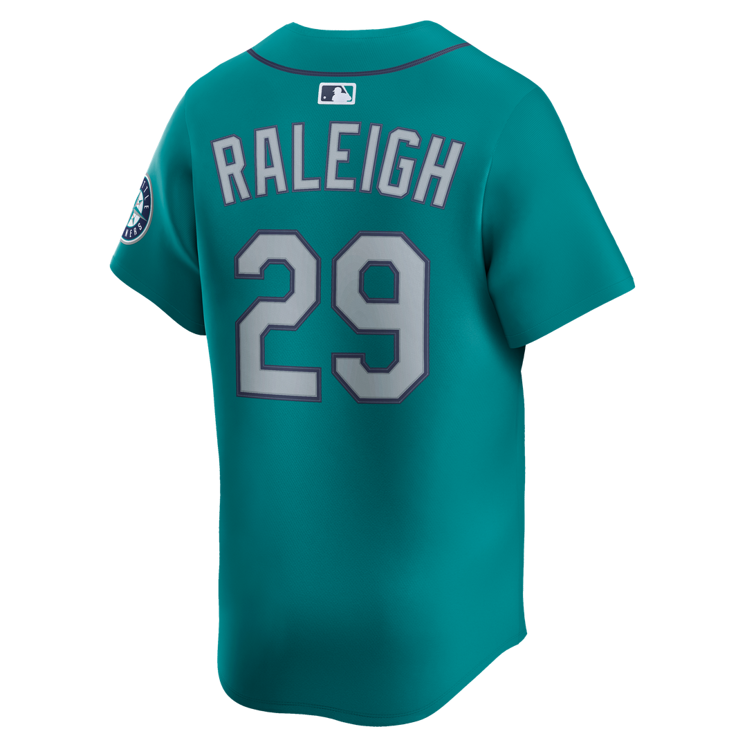 Cal Raleigh Seattle Mariners Nike Alternate Limited Jersey - Teal | MLB Fan Gear