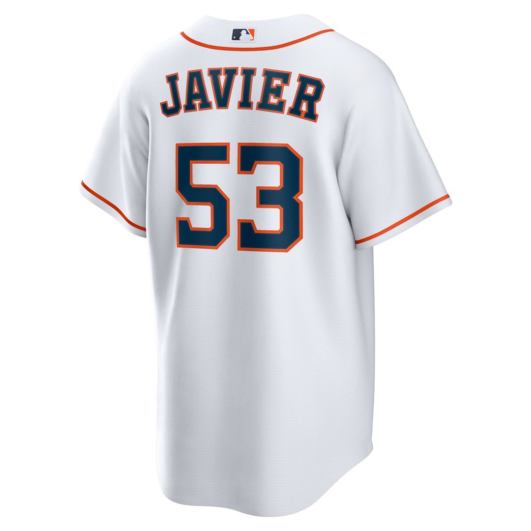 Cristian Javier Houston Astros Nike Home Replica Jersey - White | MLB Fan Gear