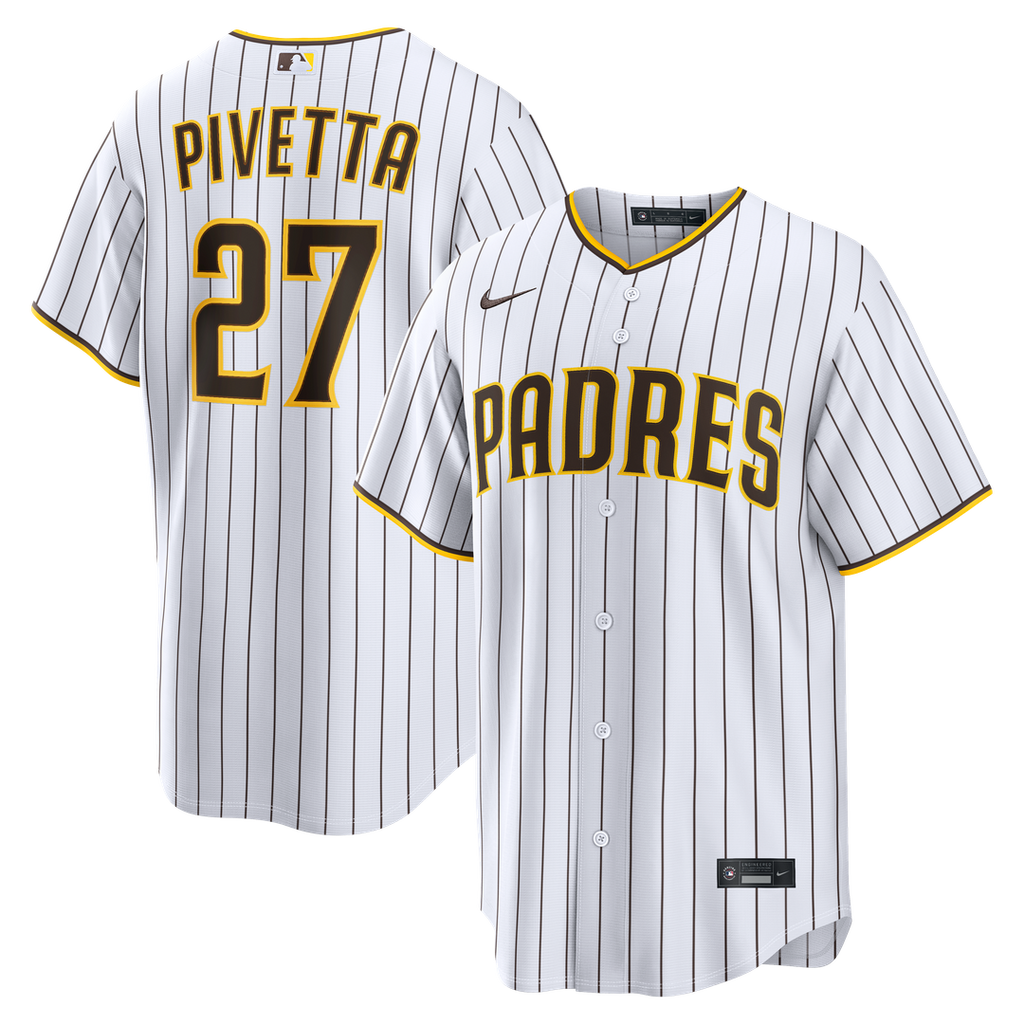 Nick Pivetta San Diego Padres Nike Home Replica Jersey - White | MLB Fan Gear
