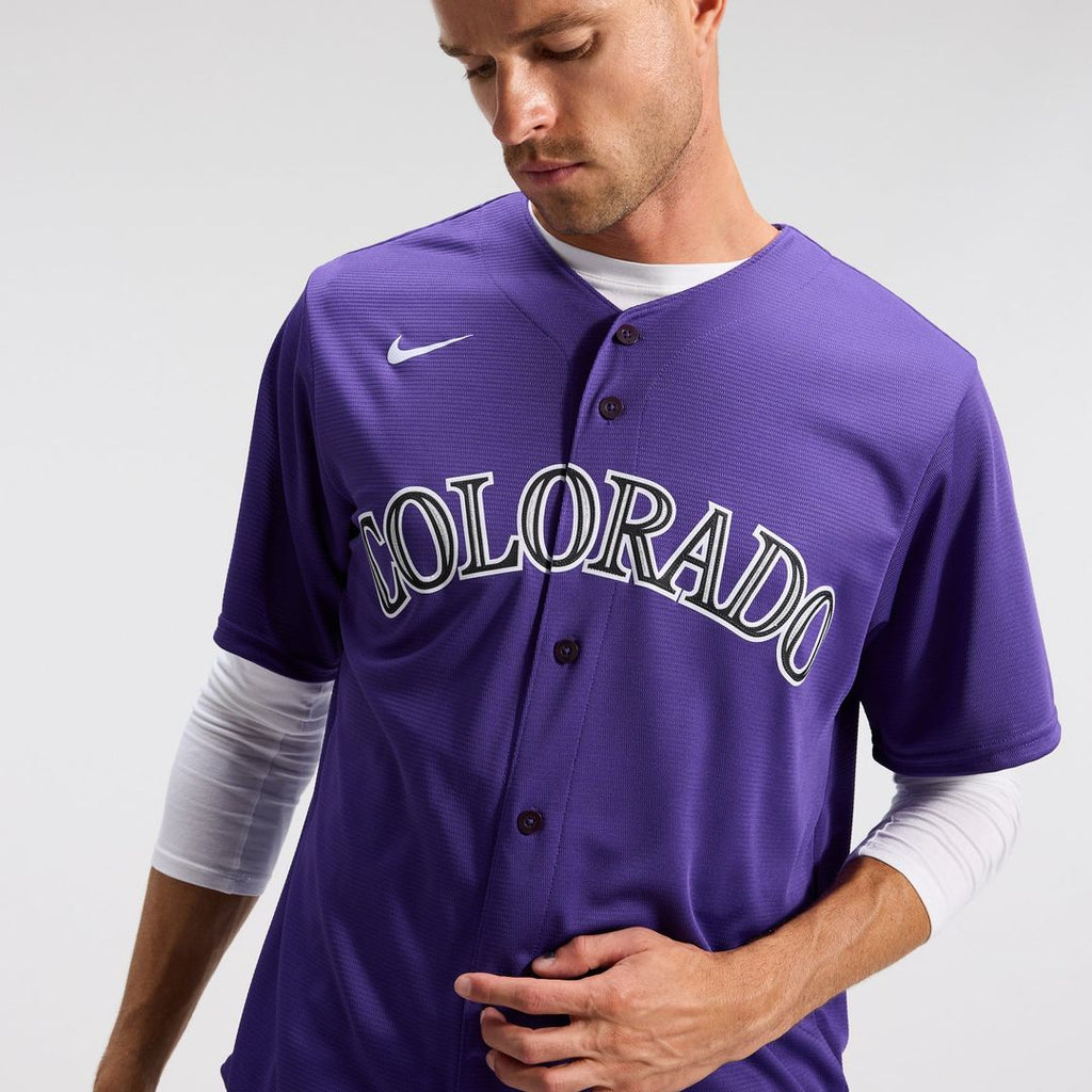 Colorado Rockies Nike Alternate Replica Team Jersey - Purple | MLB Fan Gear