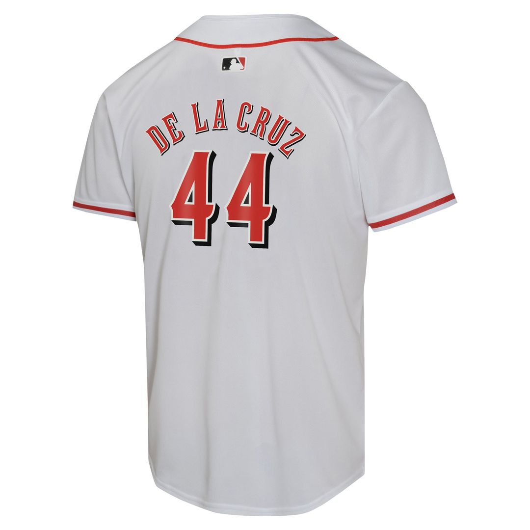 Elly De La Cruz Cincinnati Reds Nike Youth Home Game Player Jersey - White | MLB Fan Gear