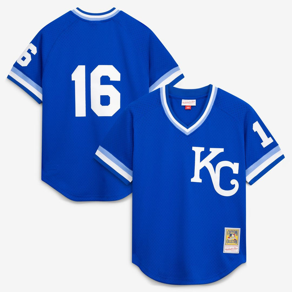 Bo Jackson Kansas City Royals Mitchell & Ness Authentic Batting Practice Jersey - Royal | MLB Fan Gear
