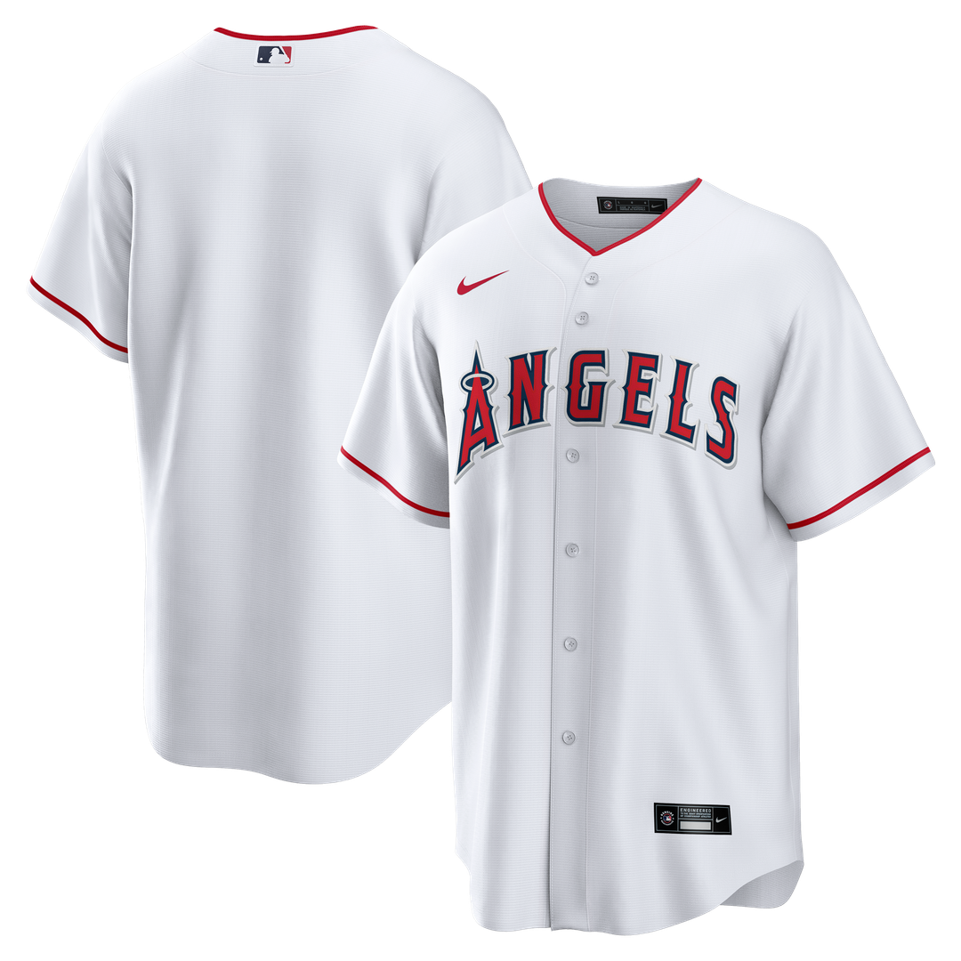 Los Angeles Angels Nike Home Big & Tall Replica Jersey - White | MLB Fan Gear