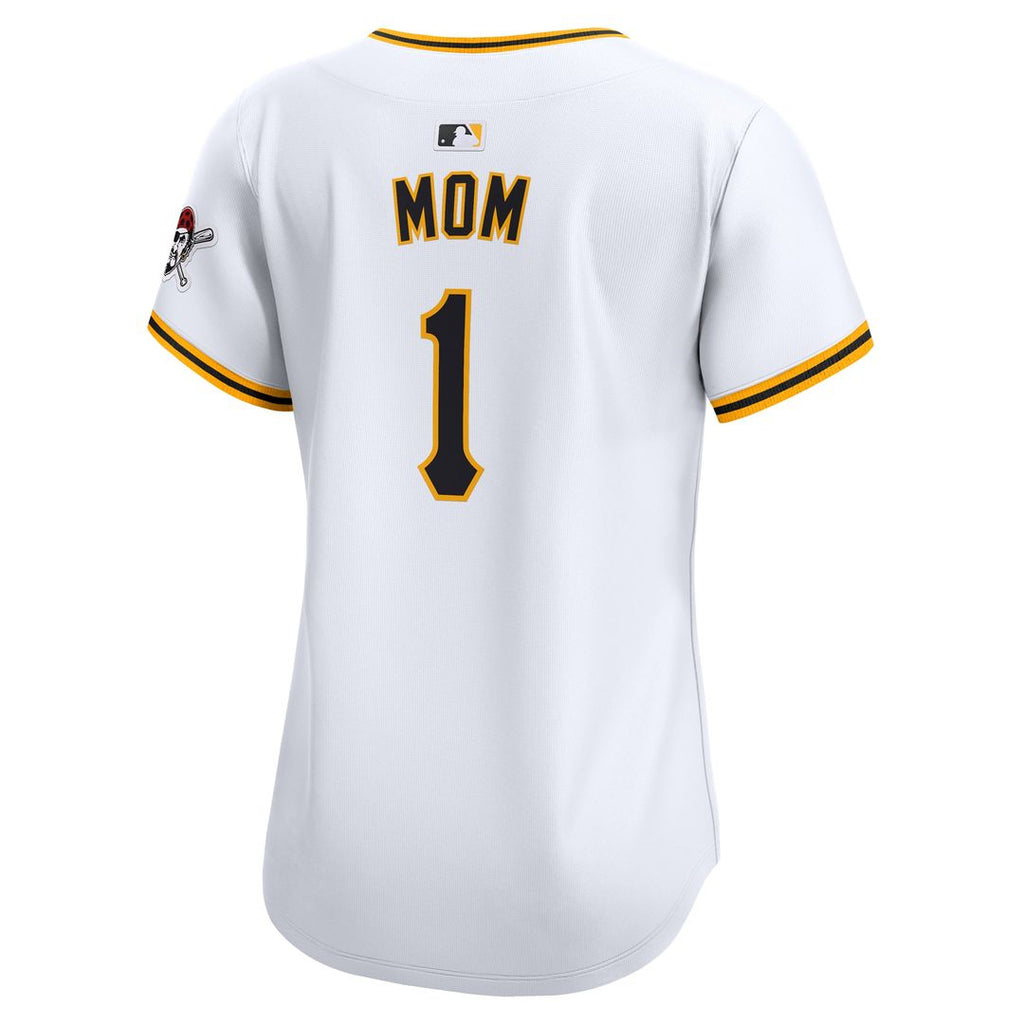 Pittsburgh Pirates Nike Women's #1 Mom Home Limited Jersey - White | MLB Fan Gear