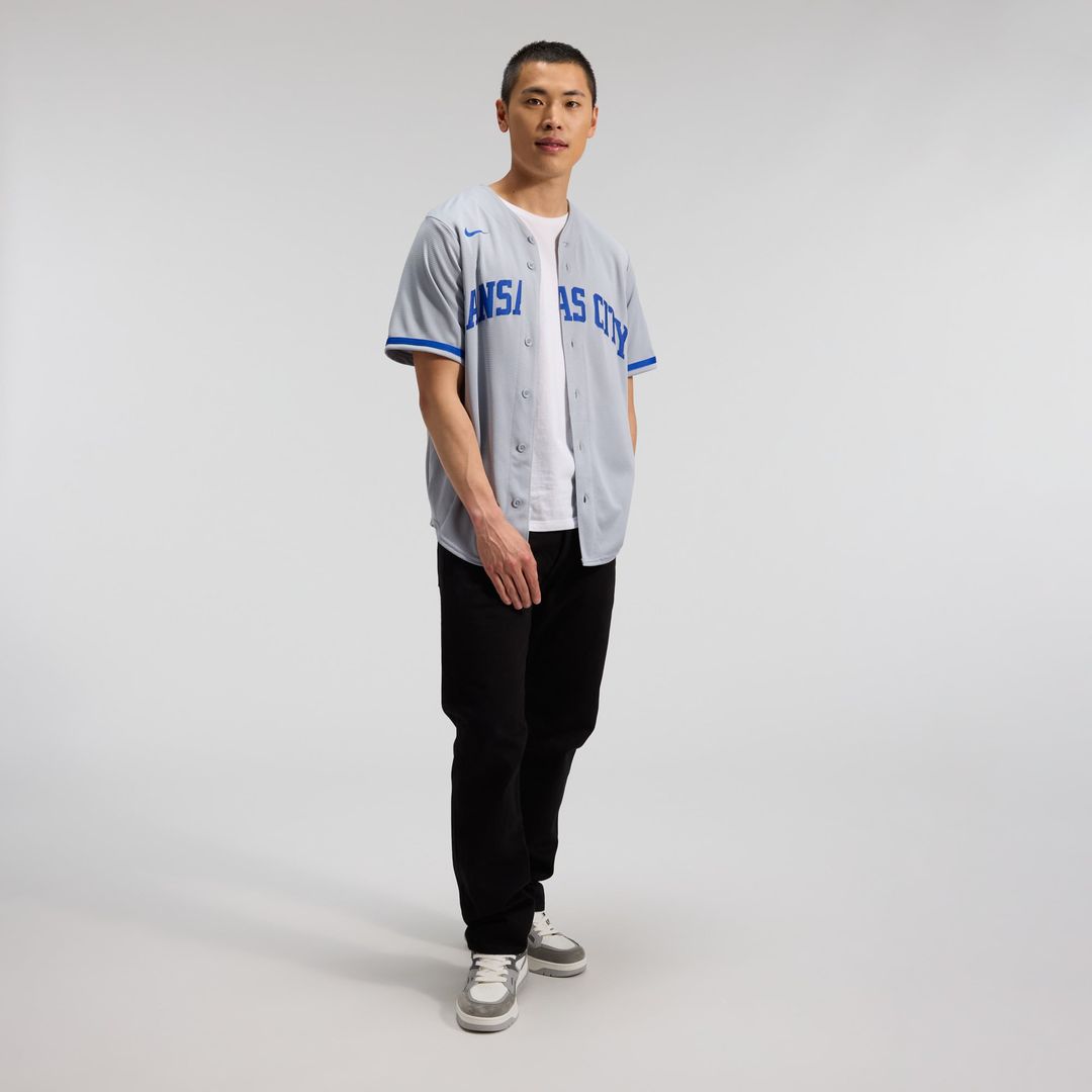 Bobby Witt Jr. Kansas City Royals Nike Road Replica Jersey - Gray | MLB Fan Gear