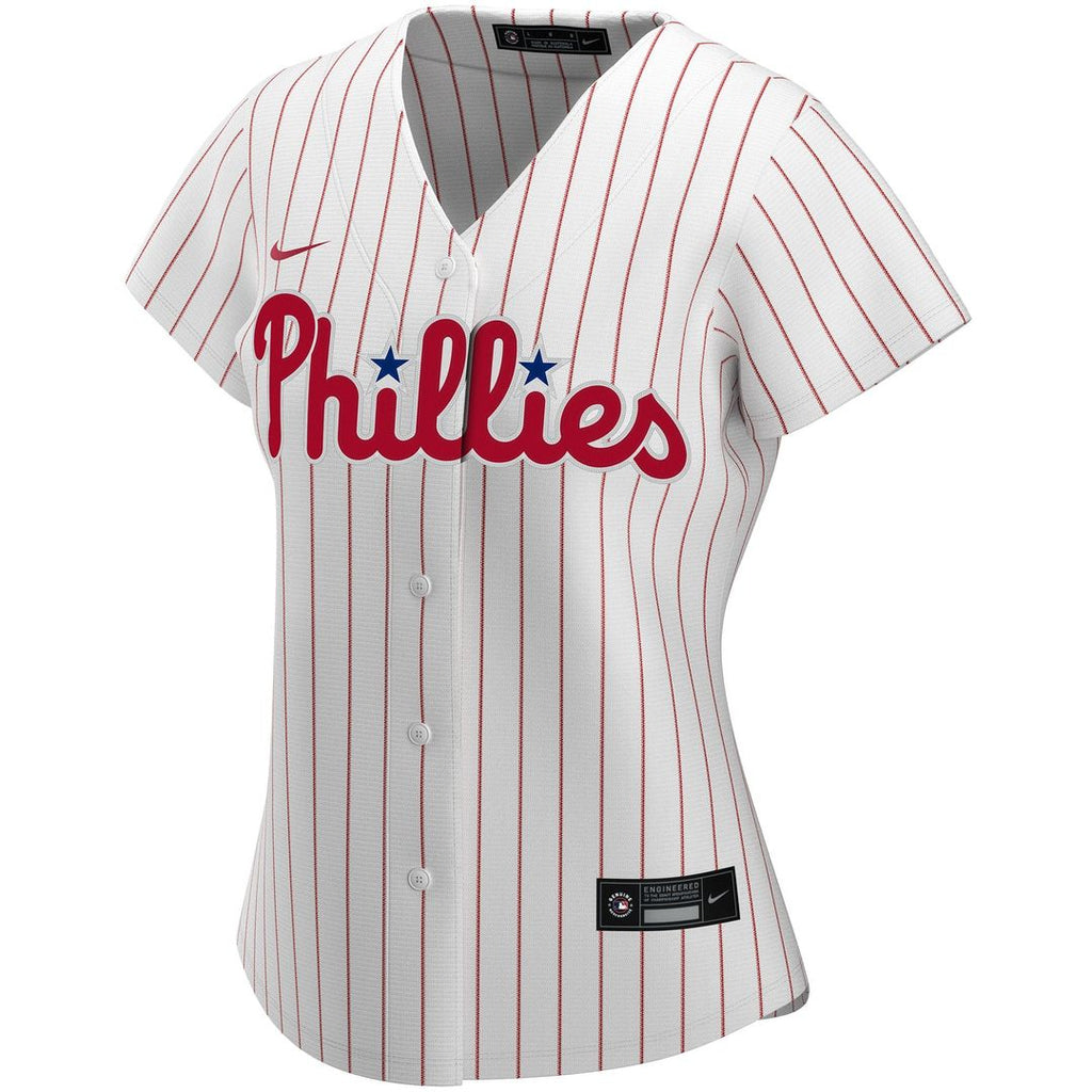 Philadelphia Phillies Nike Women's Home Replica Custom Jersey - White | MLB Fan Gear