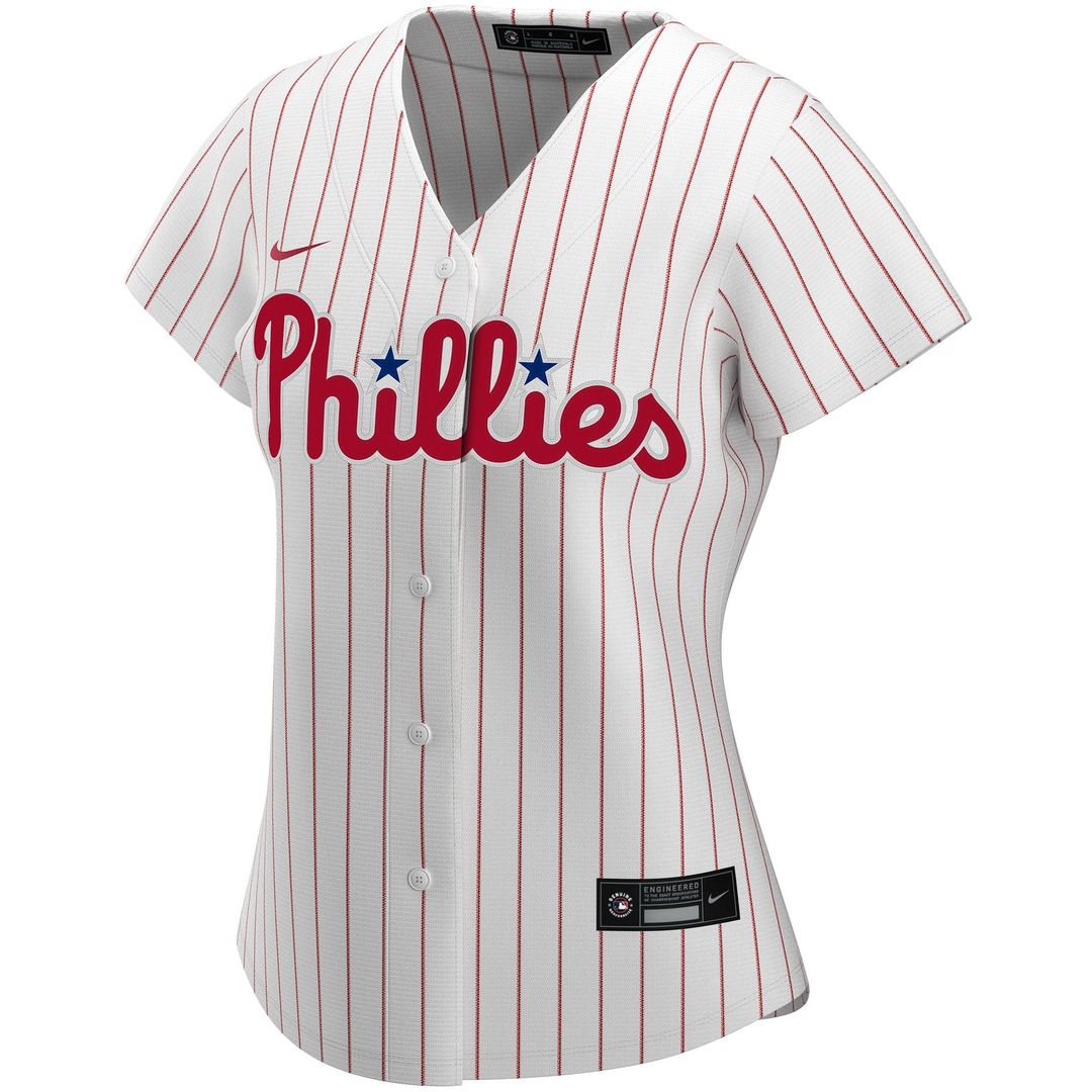 Philadelphia Phillies Nike Women's Home Replica Custom Jersey - White | MLB Fan Gear