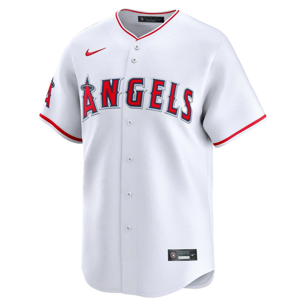 Los Angeles Angels Nike Home Limited Jersey - White | MLB Fan Gear