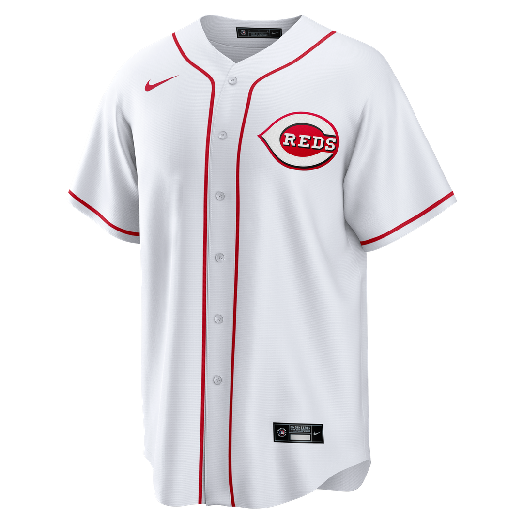 Cincinnati Reds Nike Home Big & Tall Replica Jersey - White | MLB Fan Gear