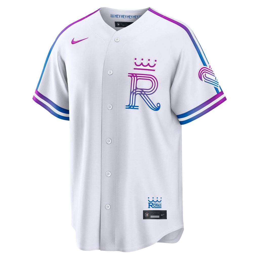 Kansas City Royals Nike 2026 City Connect Stadium Jersey - White | MLB Fan Gear