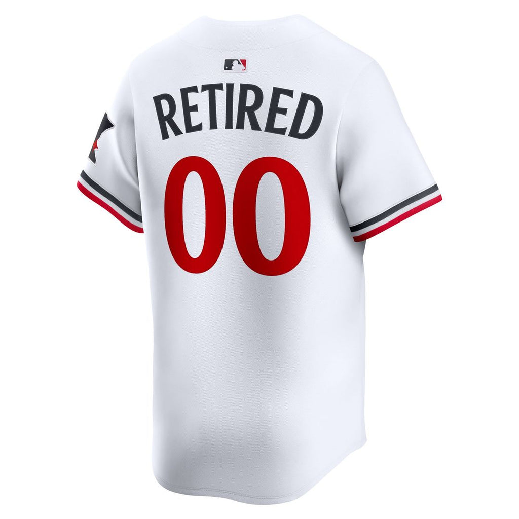 Minnesota Twins Nike Home Limited Pick-A-Player Retired Roster Jersey - White | MLB Fan Gear