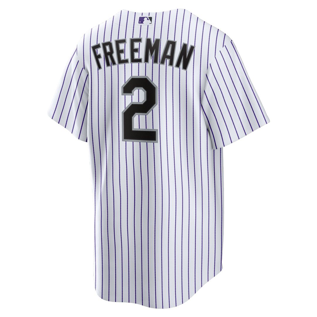 Tyler Freeman Colorado Rockies Nike Youth Home Replica Jersey - White | MLB Fan Gear