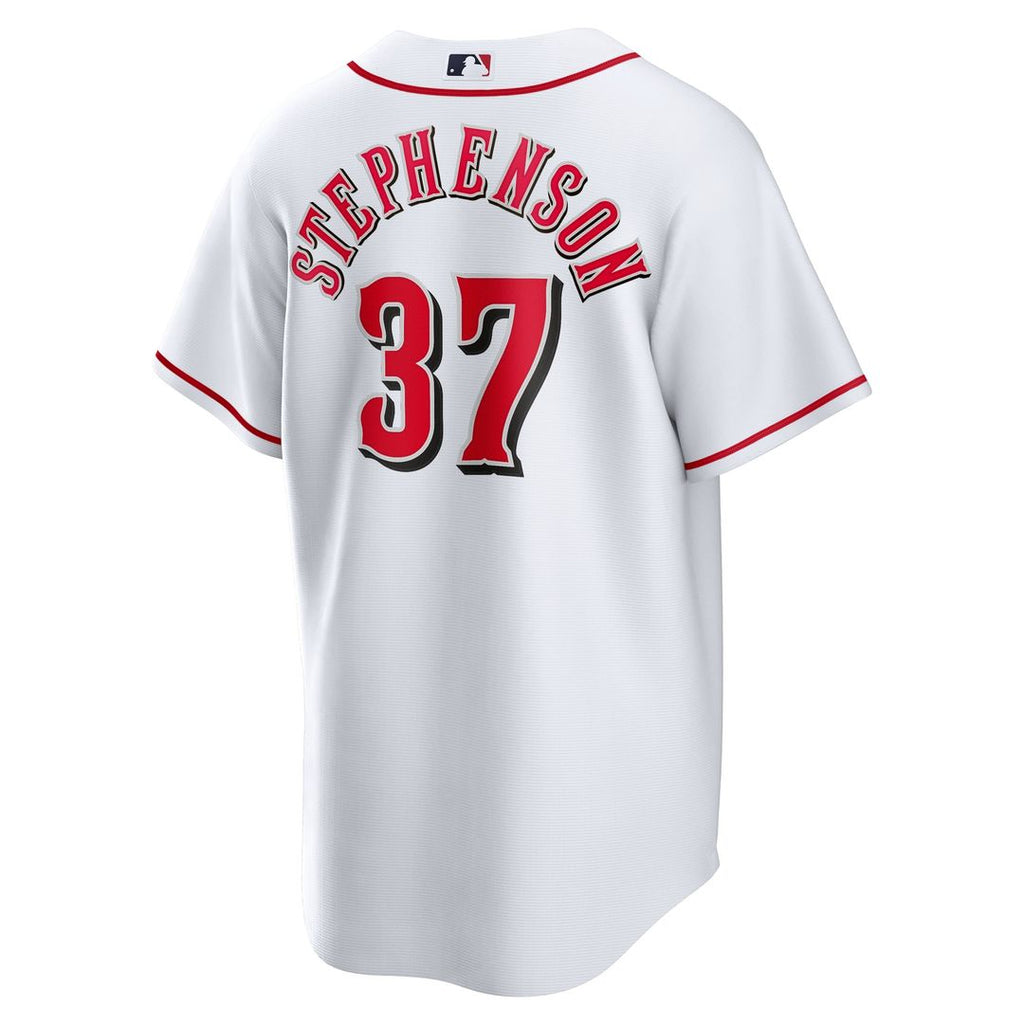 Tyler Stephenson Cincinnati Reds Nike Home Replica Jersey - White | MLB Fan Gear