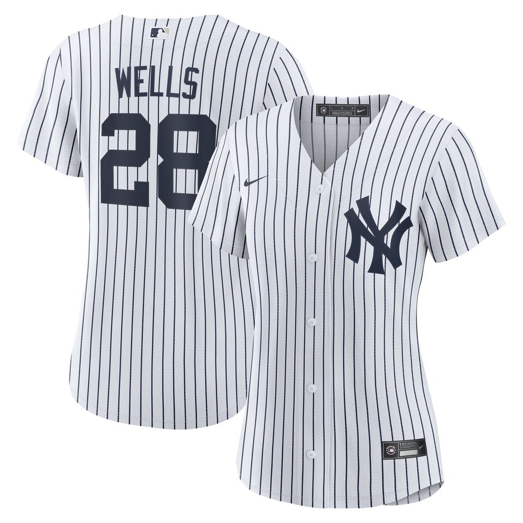 Austin Wells New York Yankees Nike Women's Home Replica Jersey - White | MLB Fan Gear