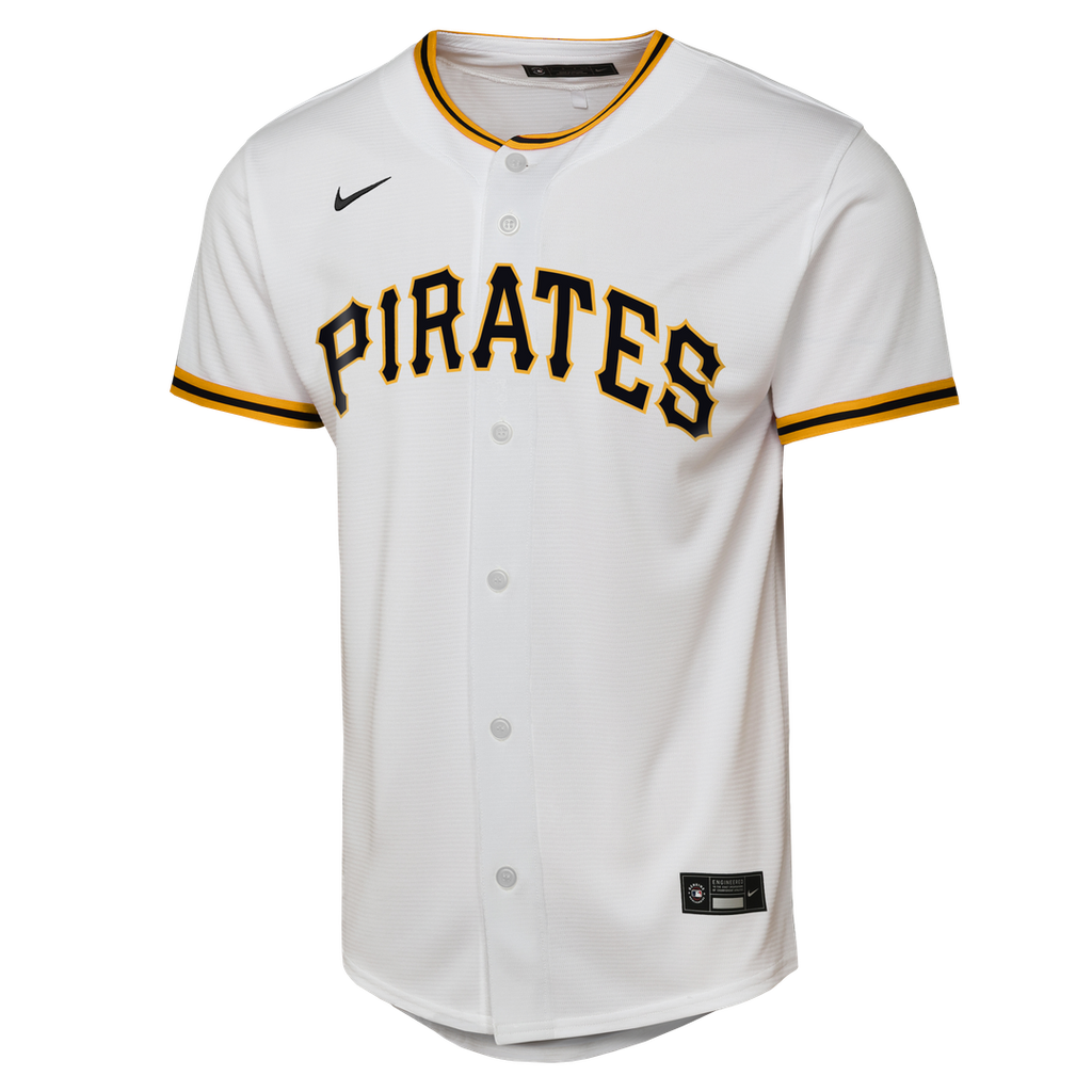 Konnor Griffin Pittsburgh Pirates Nike Youth Home Replica Jersey - White | MLB Fan Gear
