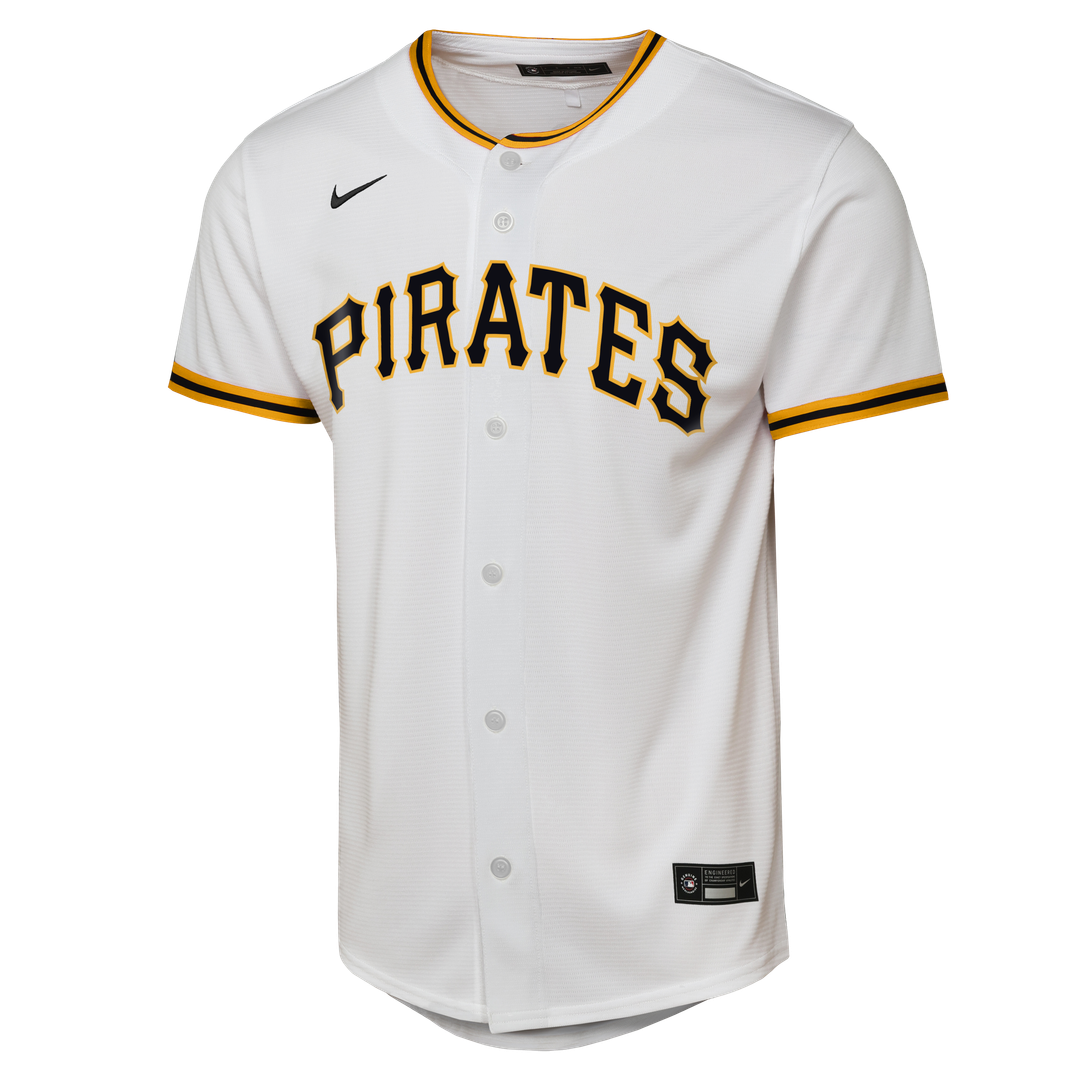 Konnor Griffin Pittsburgh Pirates Nike Youth Home Replica Jersey - White | MLB Fan Gear