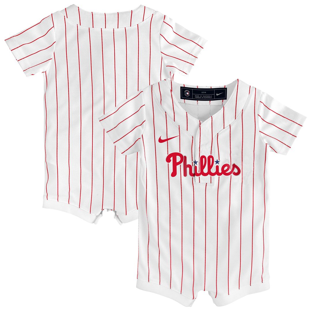 Philadelphia Phillies Nike Newborn Alternate Replica Romper Jersey - Light Blue | MLB Fan Gear