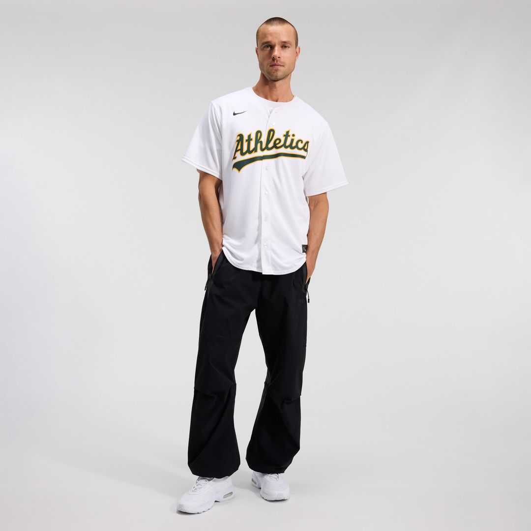 Athletics Nike Home Replica Team Jersey - White | MLB Fan Gear