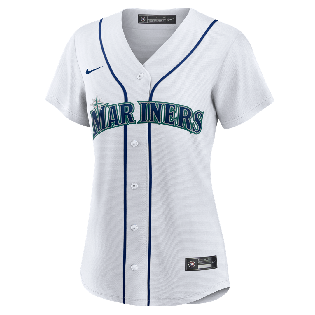 Cal Raleigh Seattle Mariners Nike Women's Home Replica Jersey - White | MLB Fan Gear