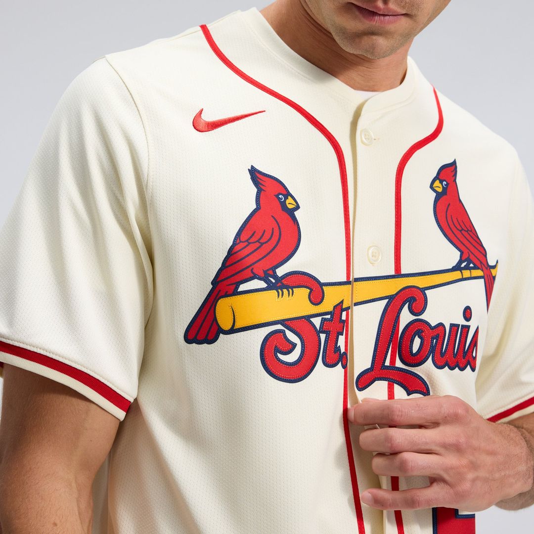 Lars Nootbaar St. Louis Cardinals Nike Alternate 2 Limited Jersey - Cream | MLB Fan Gear