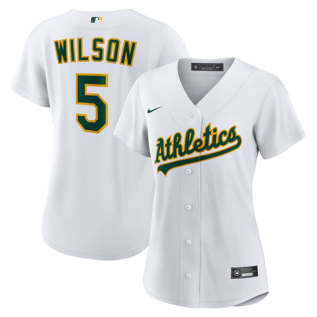 Jacob Wilson Athletics Nike Women's Home Replica Jersey - White | MLB Fan Gear