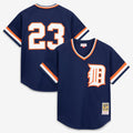 Kirk Gibson Detroit Tigers Mitchell & Ness Authentic Batting Practice Jersey - Navy | MLB Fan Gear