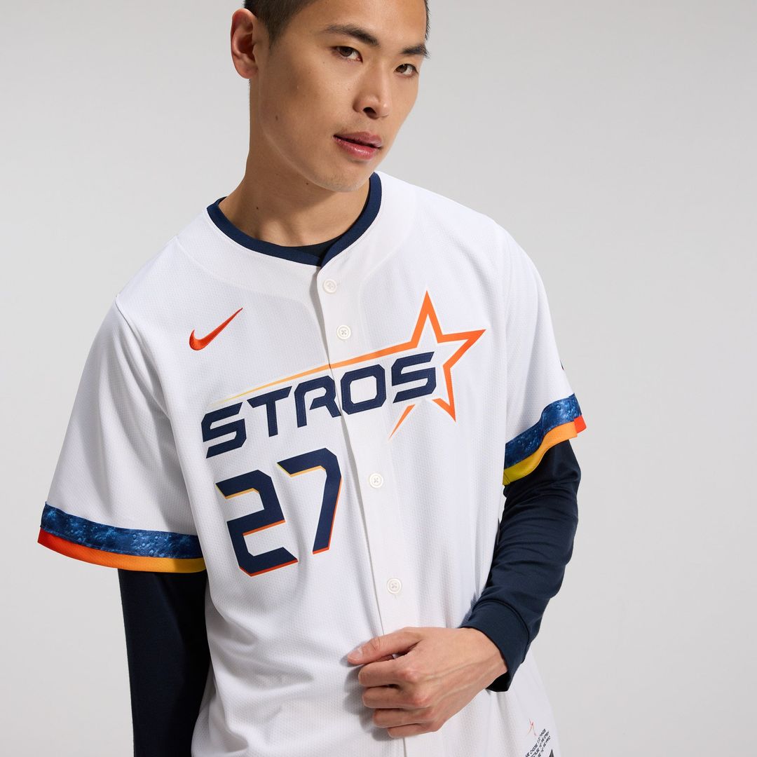 Jose Altuve Houston Astros Nike 2025 City Connect Limited Player Jersey - White | MLB Fan Gear