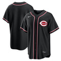 Cincinnati Reds Nike Fashion Replica Black Out Jersey | MLB Fan Gear