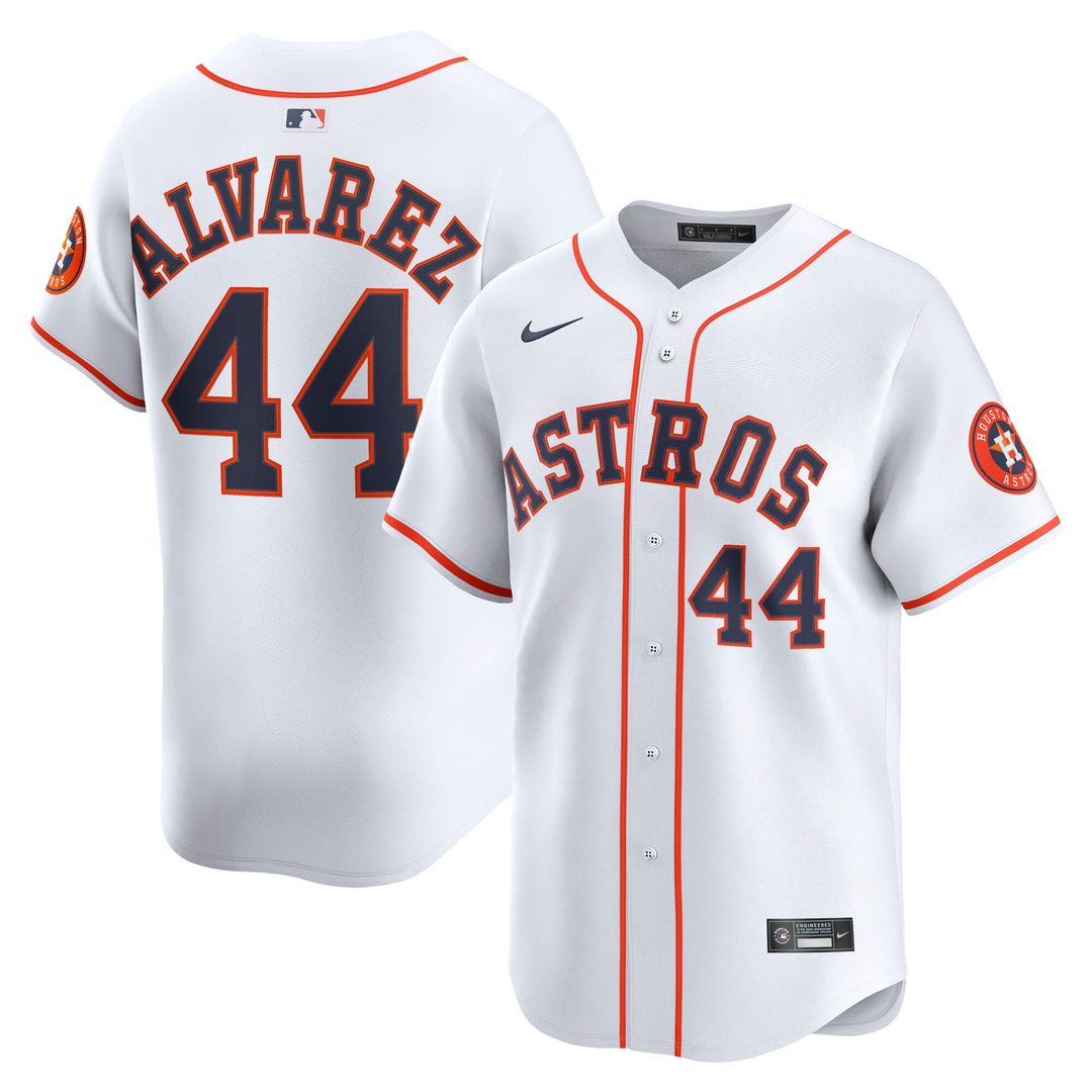 Yordan Alvarez Houston Astros Nike Home Limited Player Jersey - White | MLB Fan Gear