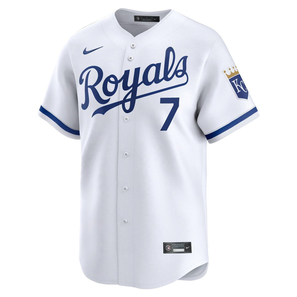 Bobby Witt Jr. Kansas City Royals Nike Home Limited Player Jersey - White | MLB Fan Gear