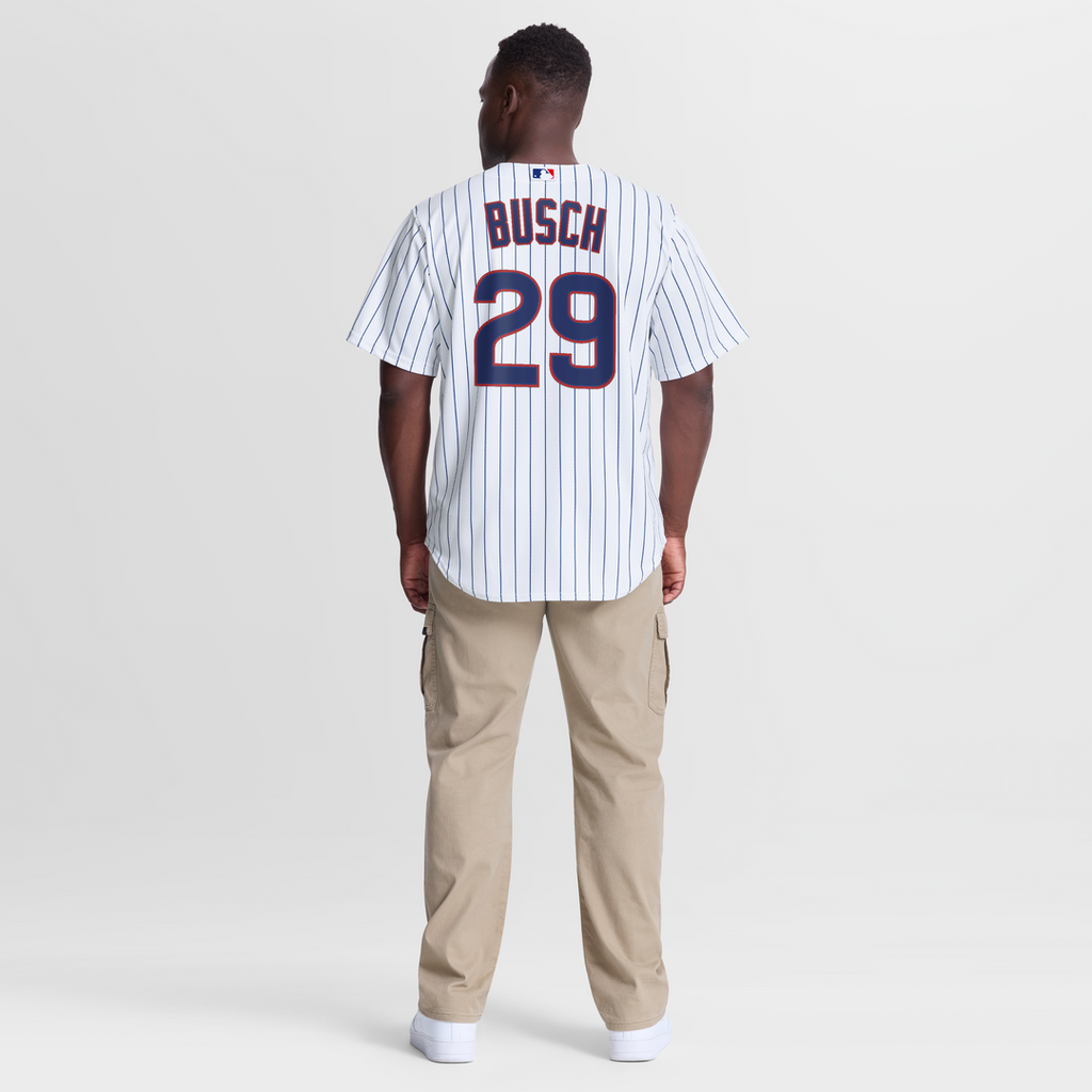 Michael Busch Chicago Cubs Nike Home Replica Jersey - White | MLB Fan Gear