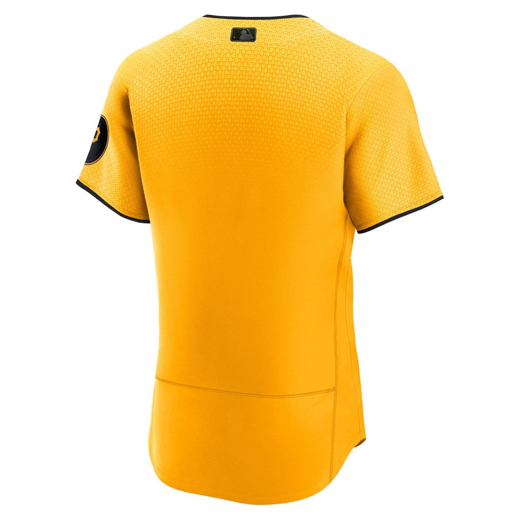 Pittsburgh Pirates Nike City Connect Authentic Jersey - Gold | MLB Fan Gear