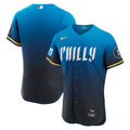 Philadelphia Phillies Nike City Connect Authentic Sponsor Patch Jersey - Navy | MLB Fan Gear
