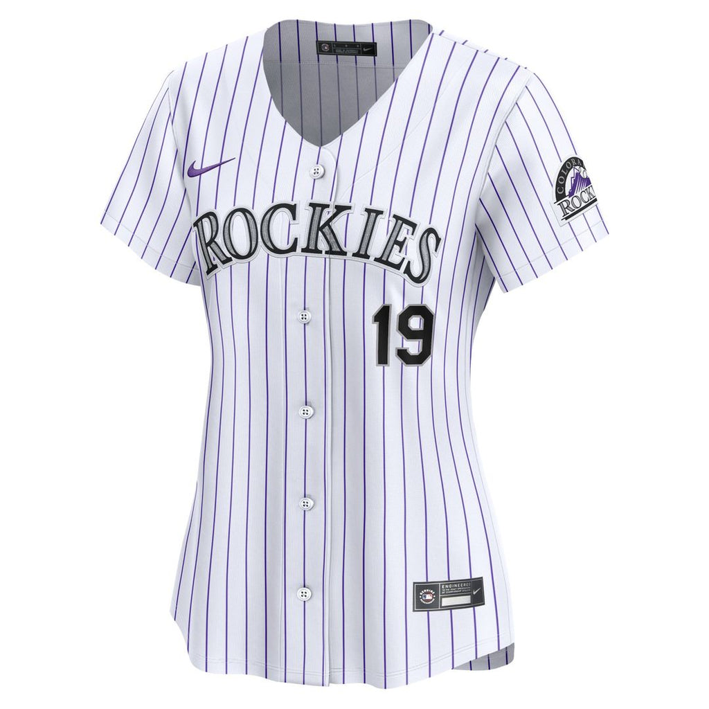 Charlie Blackmon Colorado Rockies Nike Women's Home Limited Player Jersey - White | MLB Fan Gear