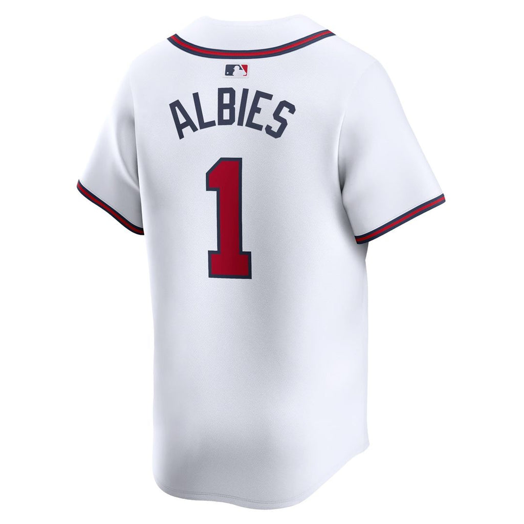 Ozzie Albies Atlanta Braves Nike Home Limited Player Jersey - White | MLB Fan Gear